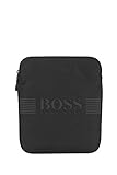 BOSS - Pixel_s Zip Env, Shoppers y bolsos de hombro Hombre, Negro (Black), 1x23.5x19.5 cm (B x H T)