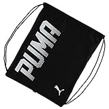 Puma Bolsa de gimnasio unisex Pioneer Sack, color negro, talla única