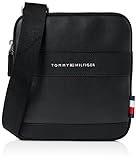 Tommy Hilfiger - Th City Mini Crossover, Shoppers y bolsos de hombro Hombre, Negro (Black), 2x23x20.5 cm (B x...