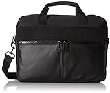 Tommy Hilfiger - Two Tone Computer Bag, Bolsas para portátil Hombre, Schwarz (Black), 9x30x40 cm (B x H T)