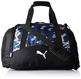 PUMA Fundamentals Sports Bag Graphic M Blue Depths-Camo AOP