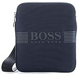 BOSS Athleisure - Pixel_s Zip Env, Shoppers y bolsos de hombro Hombre, Azul (Navy), 1x23.5x19.5 cm (B x H T)