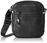 Tommy Hilfiger - Essential Mini Reporter, Shoppers y bolsos de hombro Hombre, Negro (Black), 5x20x16 cm (B x H...
